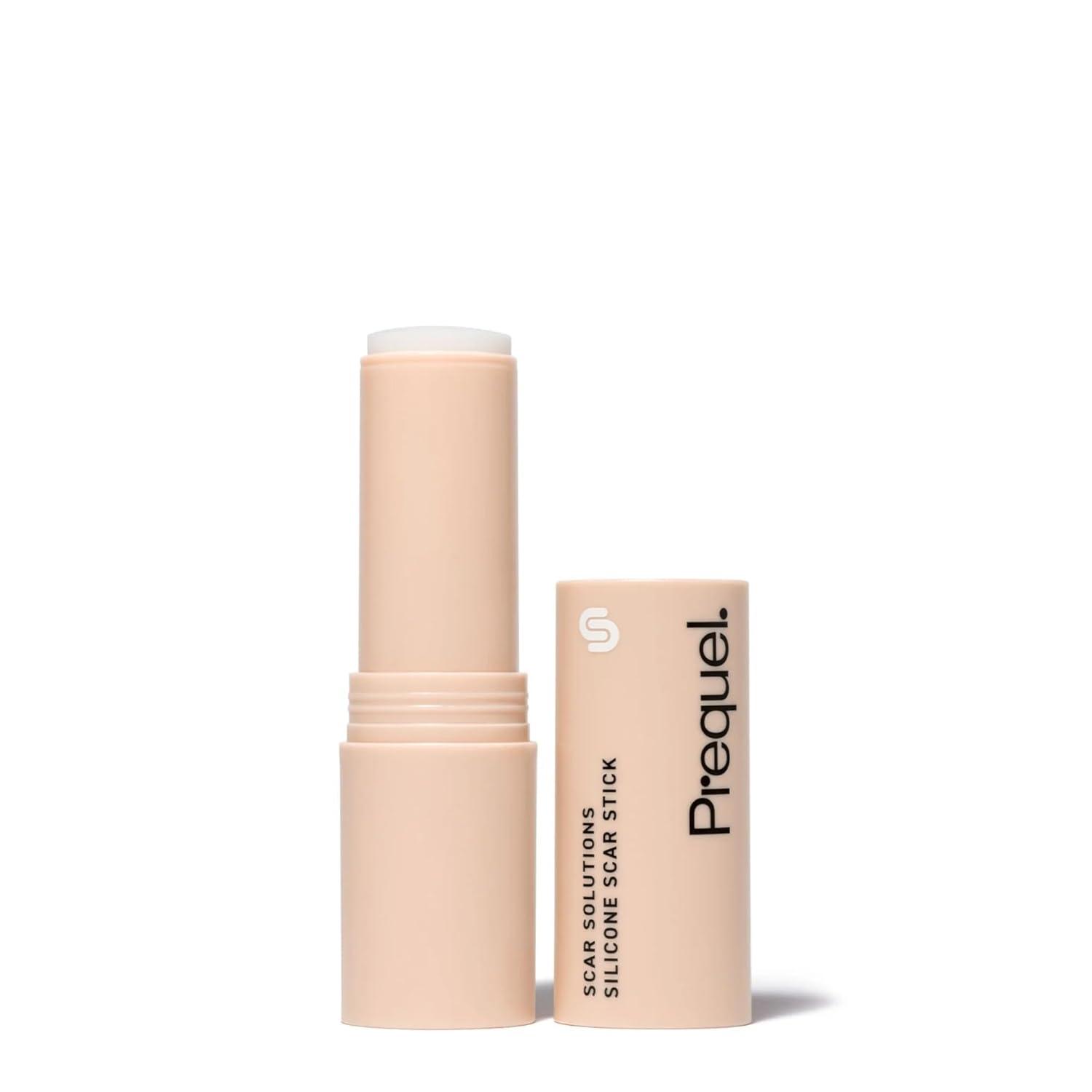 image:imagePrequel Skin Scar Solutions 60 Silicone Scar Stick Thick Solid Velvety Film for Scars Formula Infused with Centella Asiatica Extracts and Vitamin E Soothing and Occlusive