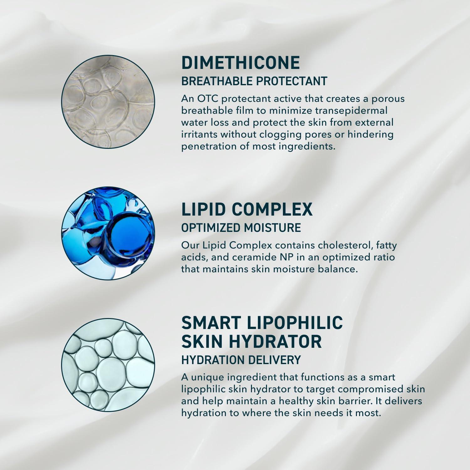image:imagePrequel Skin Utility Balm Advanced Occlusive Face Cream for Dry Skin Moisturizer for Sensitive Skin Thick NonComedogenic Barrier Protection with Dimethicone and Shea Butter 17oz Tube