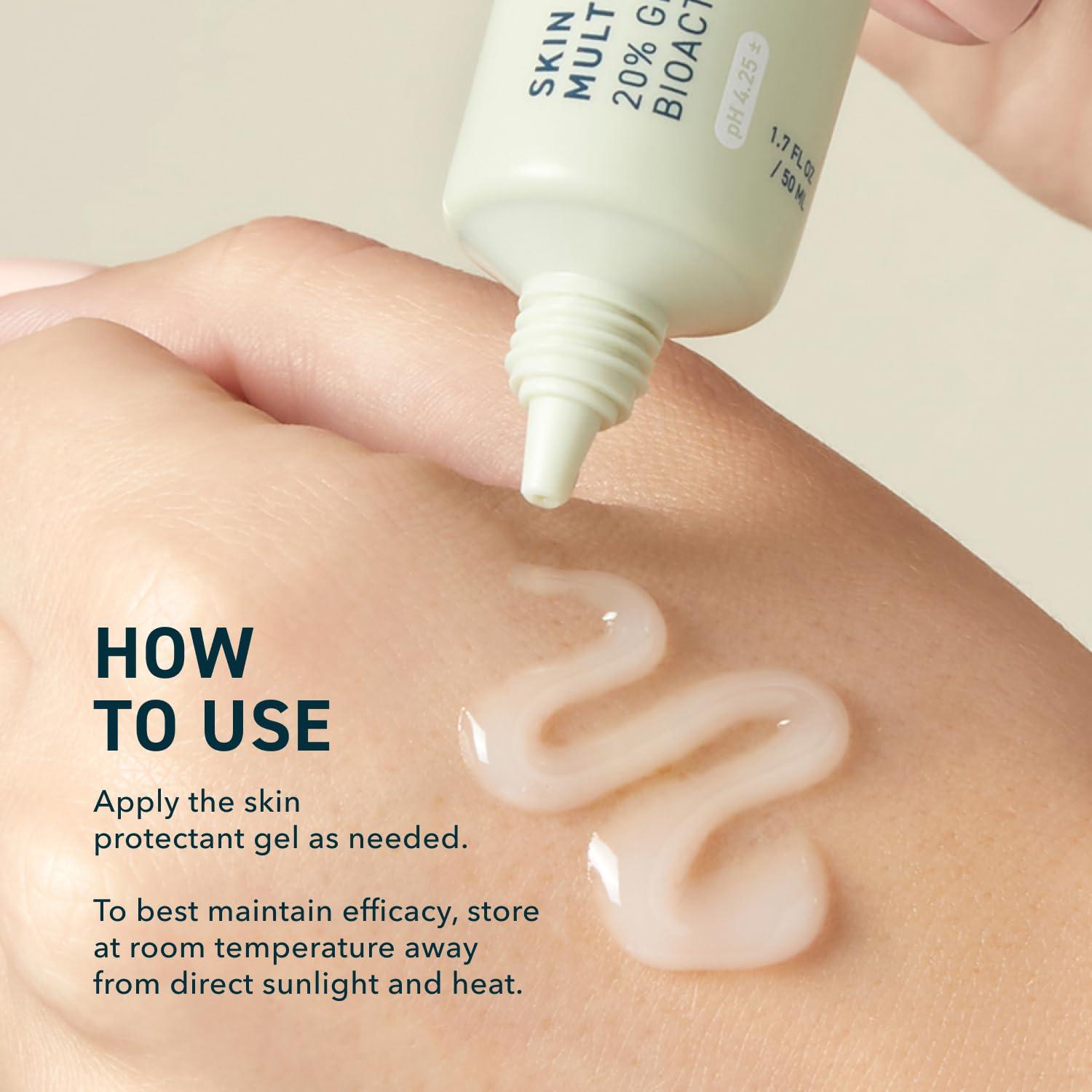 image:imagePrequel Skin Utility Gel Moisturizing Protectant Lightweight MultiPurpose Face and Body Cream for Dry Skin Hand Cream for Cracked Hands Soothing Barrier Support with 20 Glycerin