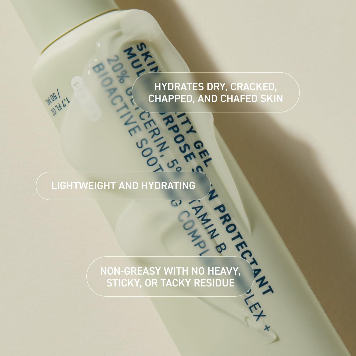 image:imagePrequel Skin Utility Gel Moisturizing Protectant Lightweight MultiPurpose Face and Body Cream for Dry Skin Hand Cream for Cracked Hands Soothing Barrier Support with 20 Glycerin