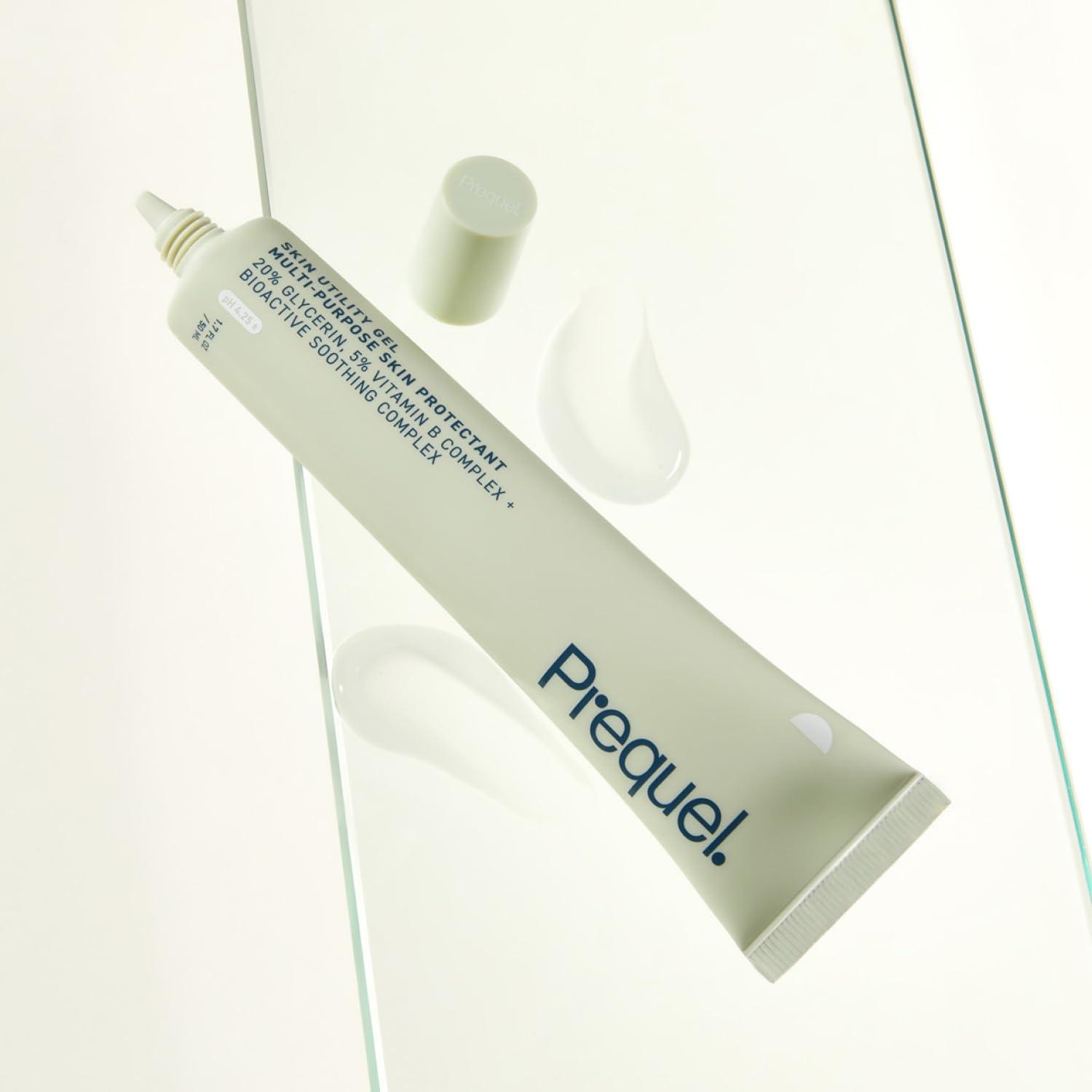 image:imagePrequel Skin Utility Gel Moisturizing Protectant Lightweight MultiPurpose Face and Body Cream for Dry Skin Hand Cream for Cracked Hands Soothing Barrier Support with 20 Glycerin