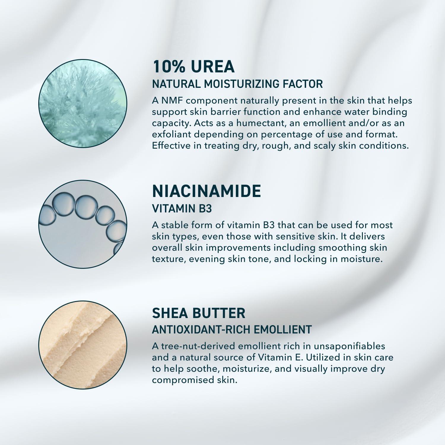 image:imagePrequel Skin Urea 10 Moisturizing Lotion for Face amp Body Unscented Hydrating Cream for Extremely Dry amp Sensitive Skin 675 fl oz Pack of 2