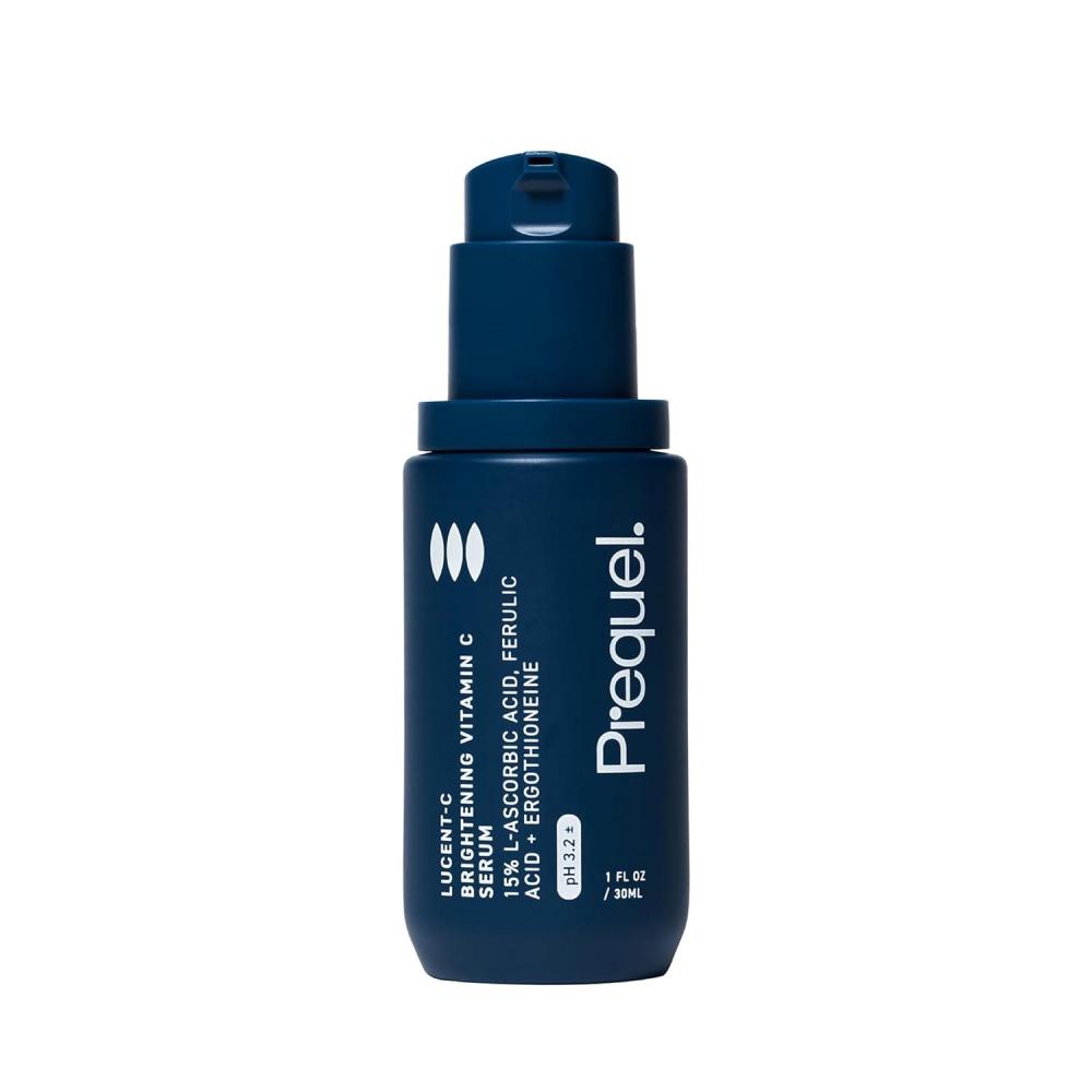 image:imagePrequel Skin LucentC Vitamin C Serum for Face Professional Facial LAscorbic Acid Ferulic Acid Formula with Niacinamide Clinical Skincare for Luminous Firm Skin 1oz Pump