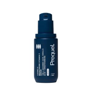 Prequel Skin Lucent-C, Vitamin C Serum for Face. Professional Facial L-Ascorbic Acid, Ferulic Acid Formula with Niacinamide. Clinical Skincare for Luminous Firm Skin. 1oz Pump