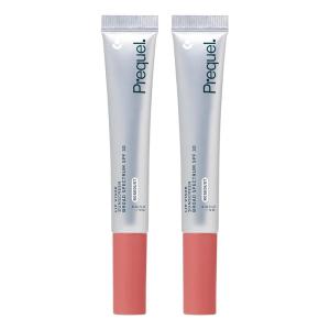 Prequel Skin Lip Visor, Tinted Lip Balm with SPF 30 PA+++. Rosedust, Mint Flavor, Rosy Nude Shade with Non-Sticky Finish – Moisturizing Semi Gloss Balm Sunscreen for Daily Use – 2 Pack(Rosedust)