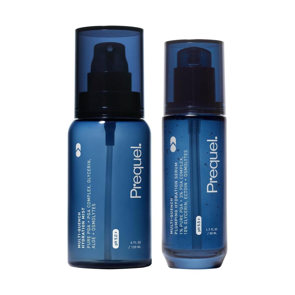 image:imagePrequel Skin MultiQuench Hydration Mist Plumping Hydration Serum Bundle Facial Mist and Hydrating Serum Set